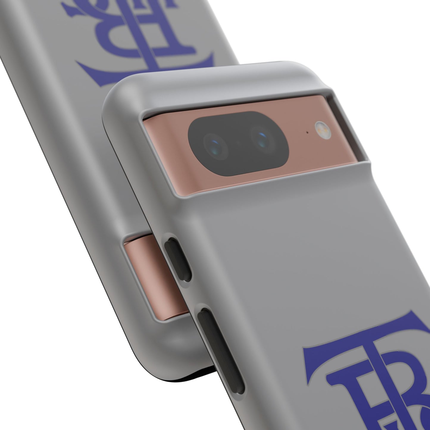 Stacked Logo - Tough Phone Cases - Gray - Google phones