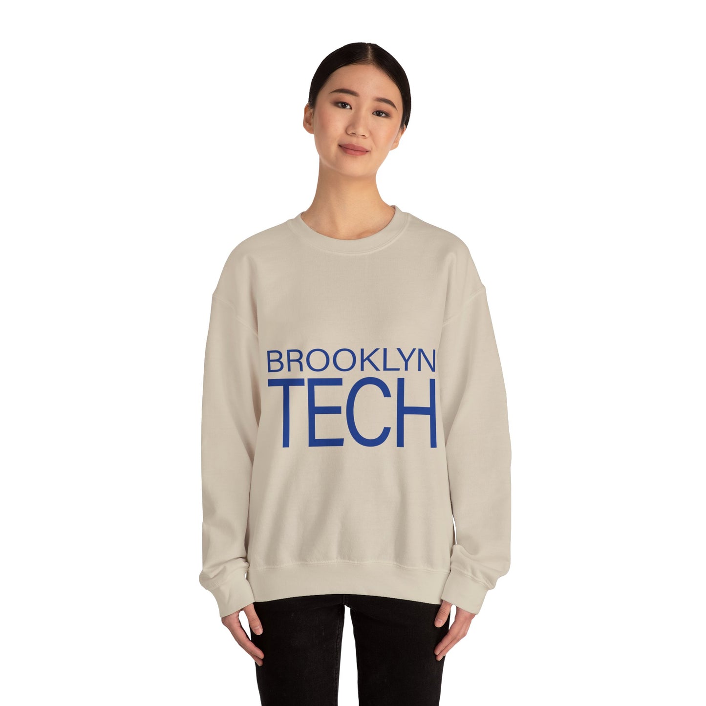 Modern Brooklyn Tech - Men's Heavy Blend Crewneck Sweatshirt