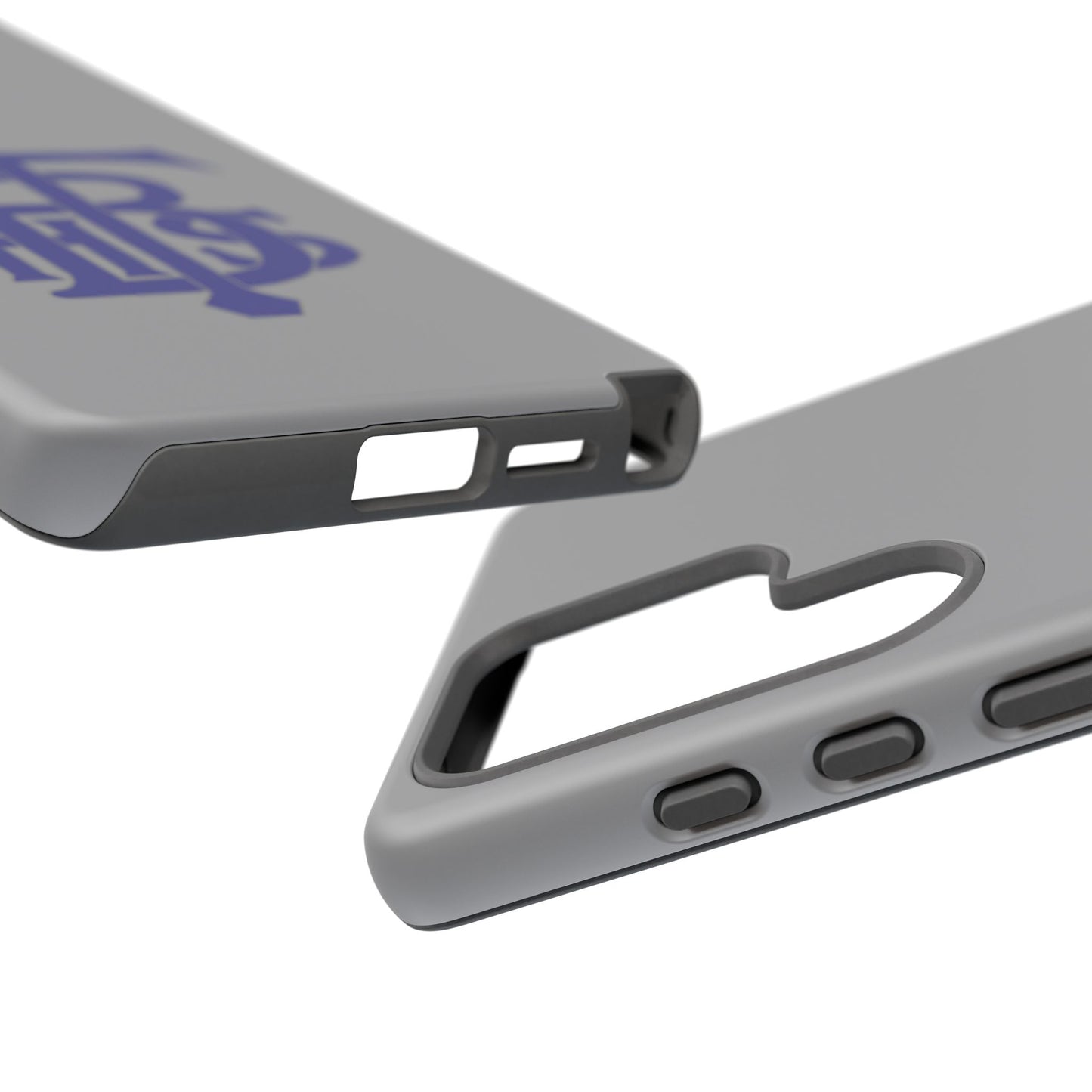 Stacked Logo - Tough Phone Cases - Gray - Samsung phones