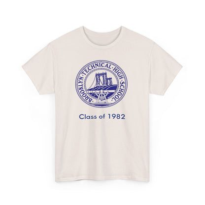 Classic Tech Logo - Men's Heavy Cotton T-Shirt - Class Of 1982