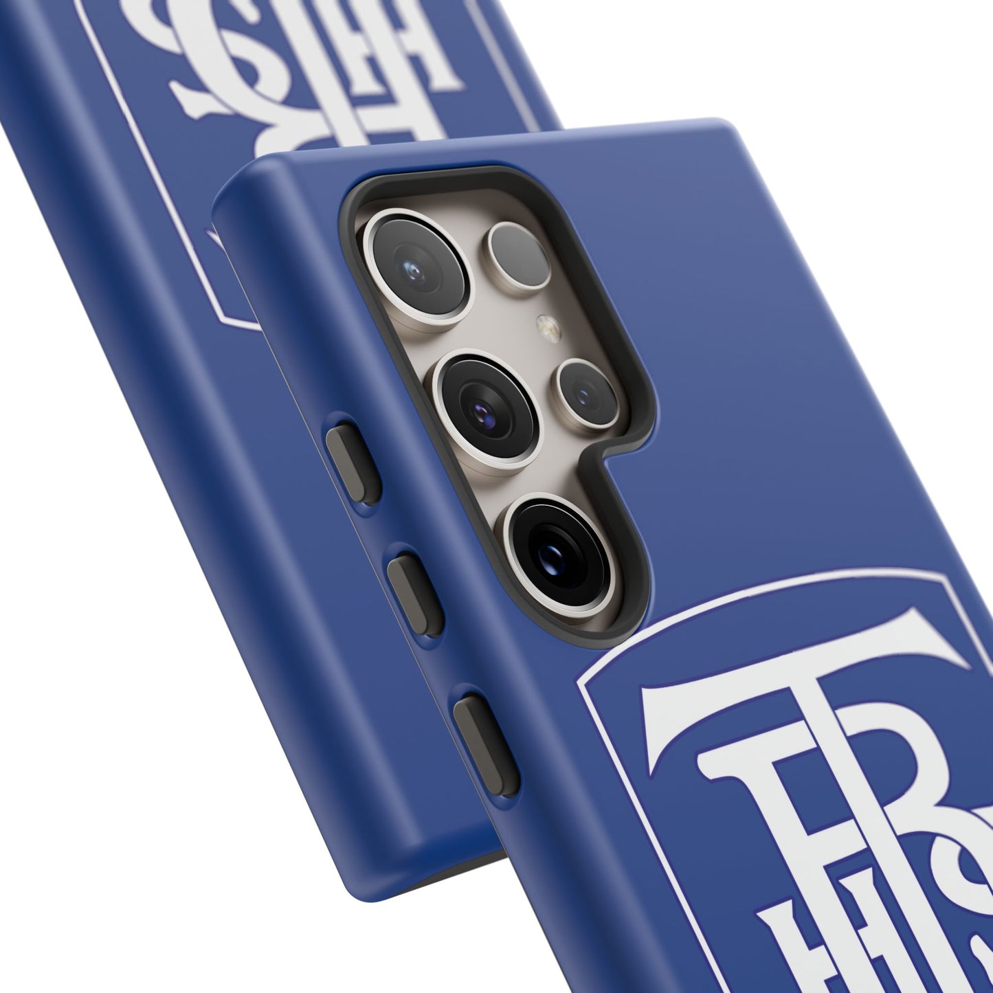 Stacked Logo - Tough Phone Cases - Navy