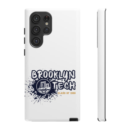 Class Of 1990 Commemorative Tough Cases - Apple & Samsung Only - Gold Font On White Background