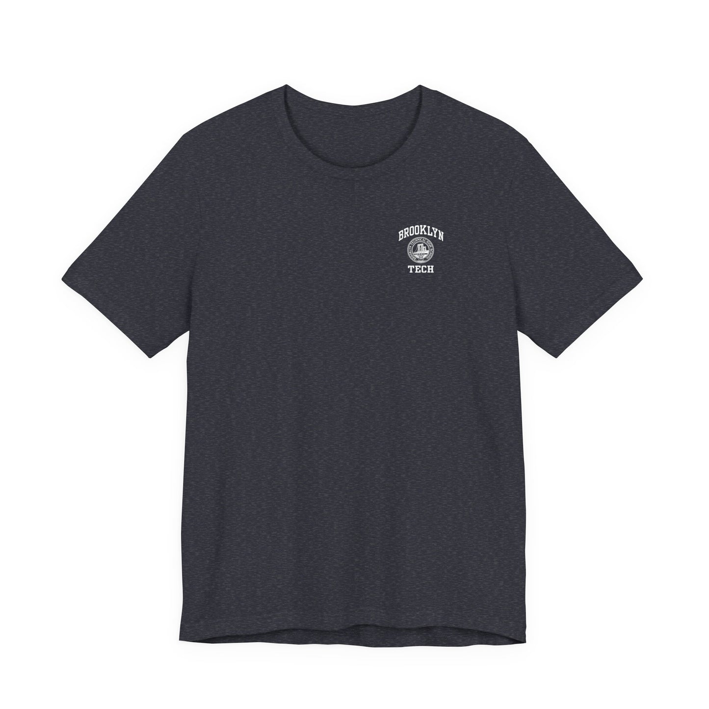 Classic Logo with Brooklyn Tech on Left Chest - Men's Jersey Short Sleeve T-Shirt