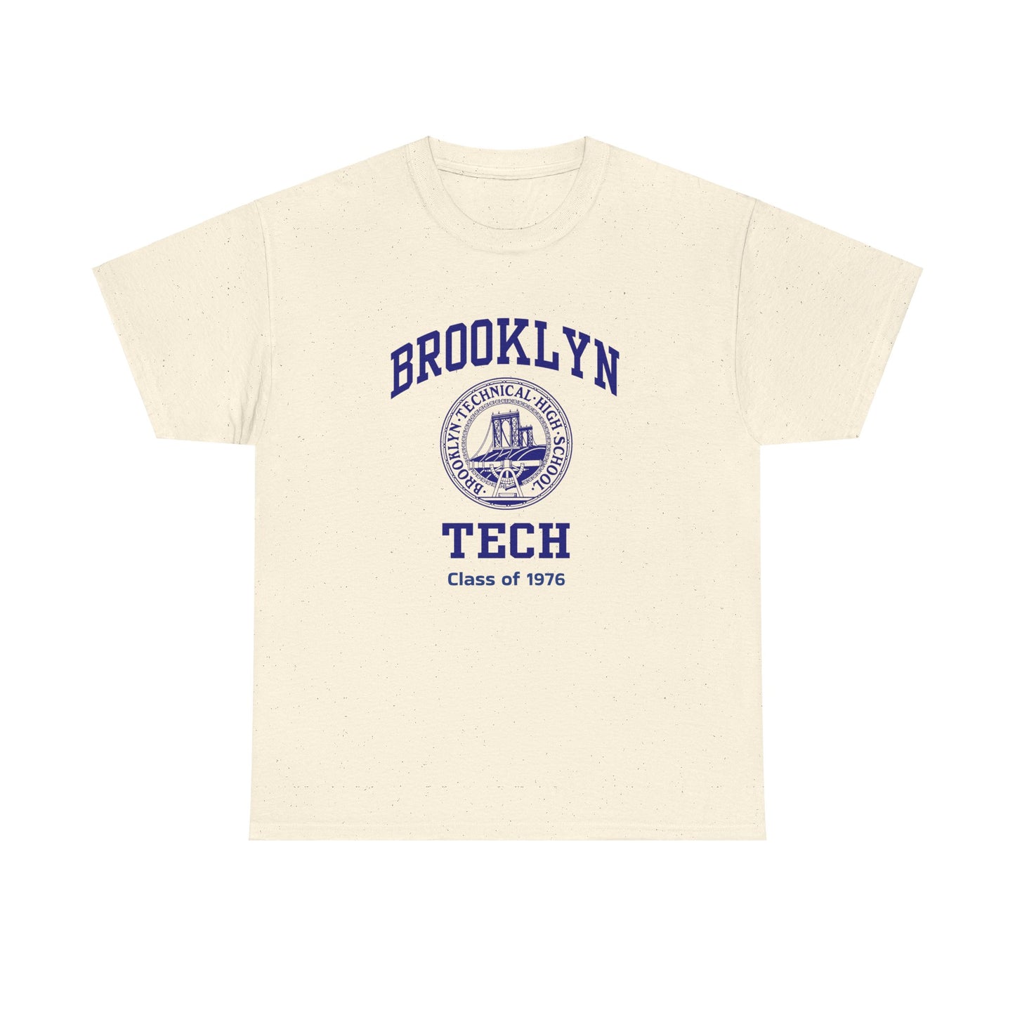 Brooklyn Tech Classic Logo - Men's Heavy Cotton T-Shirt - Class of 1976