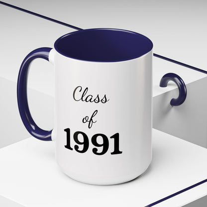 Class of 1991 Accent Coffee Mug — 11 & 15oz