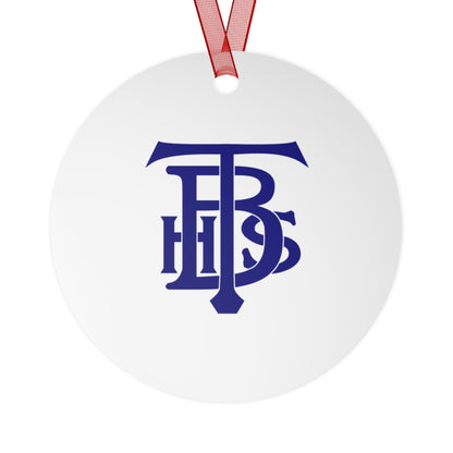 Stacked Tech Logo - Metal Ornaments