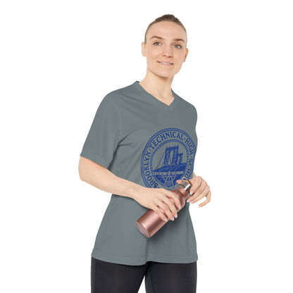 Classic Tech Logo - Ladies Performance V-Neck T-Shirt