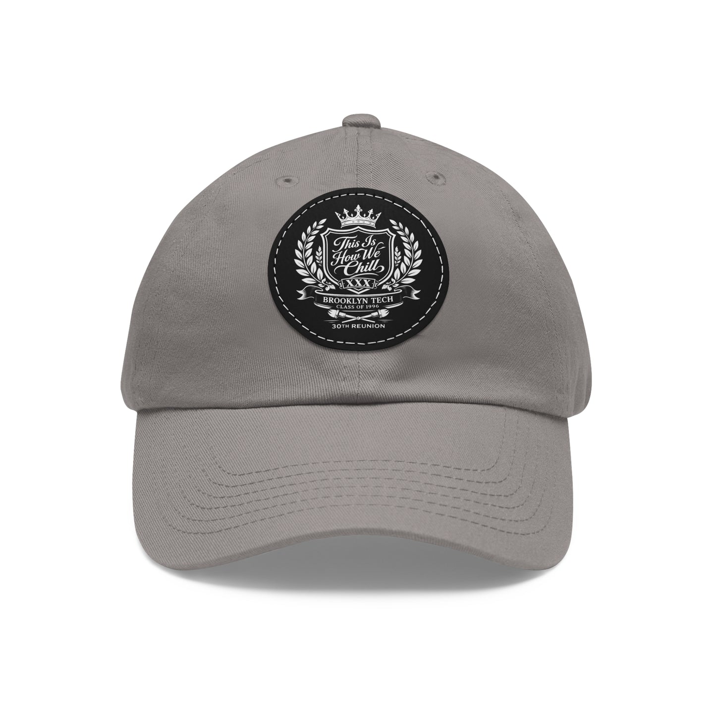 Class of 1996 30th Reunion Hat — Vintage Leather Patch Cap