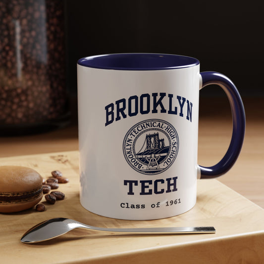 Brooklyn Tech Coffee Mug — Class of 1961 Accent Ceramic Mug (11/15oz)