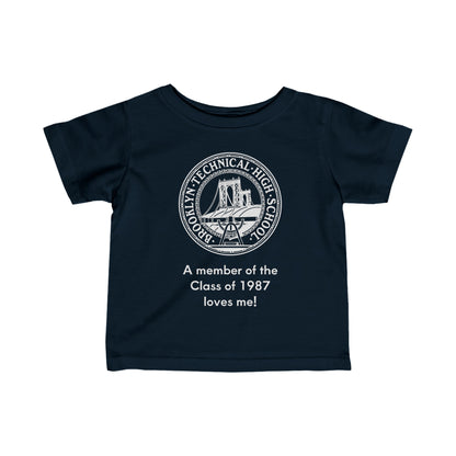 Family - Infant Fine Jersey T-Shirt - Class Of 1987