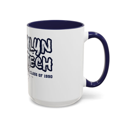 Class Of 1990 Commemorative Accent Coffee Mug (11, 15oz)