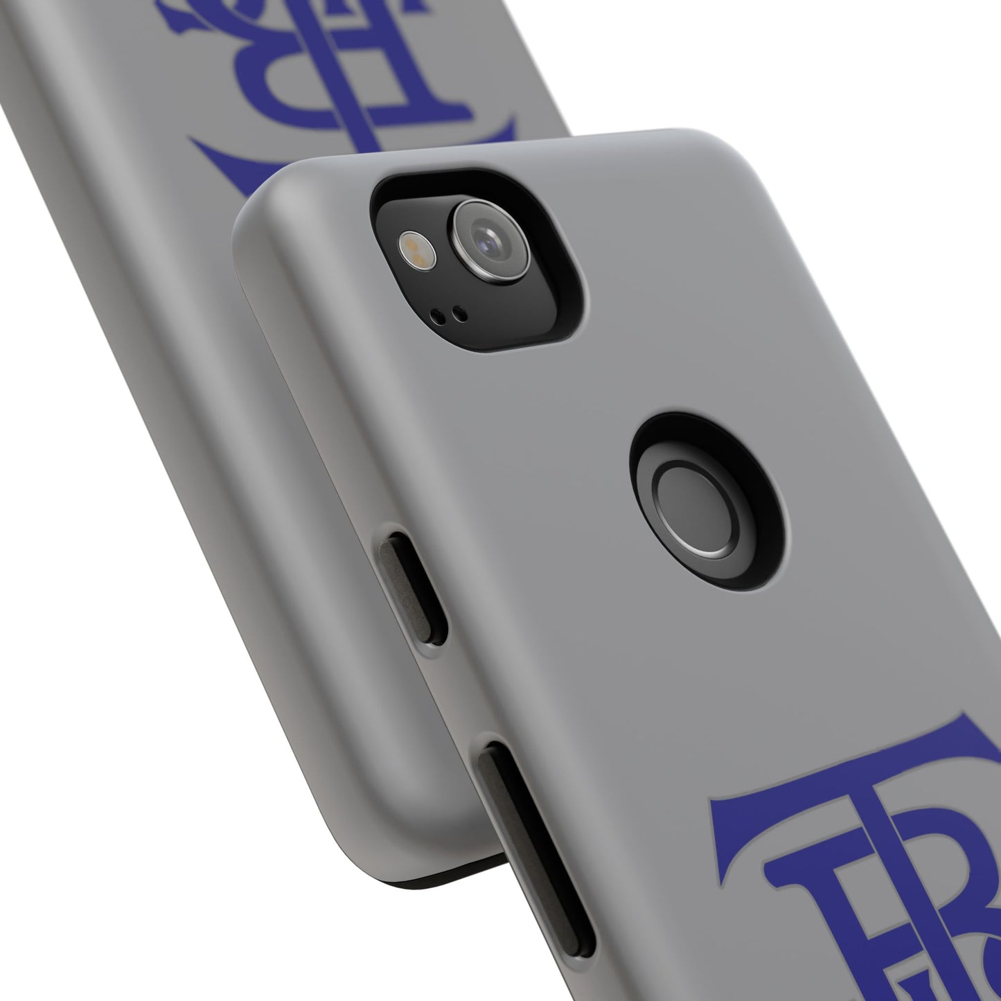 Stacked Logo - Tough Phone Cases - Gray - Google phones