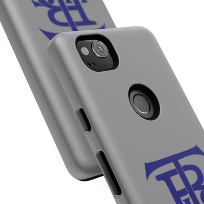 Stacked Logo - Tough Phone Cases - Gray - Google phones