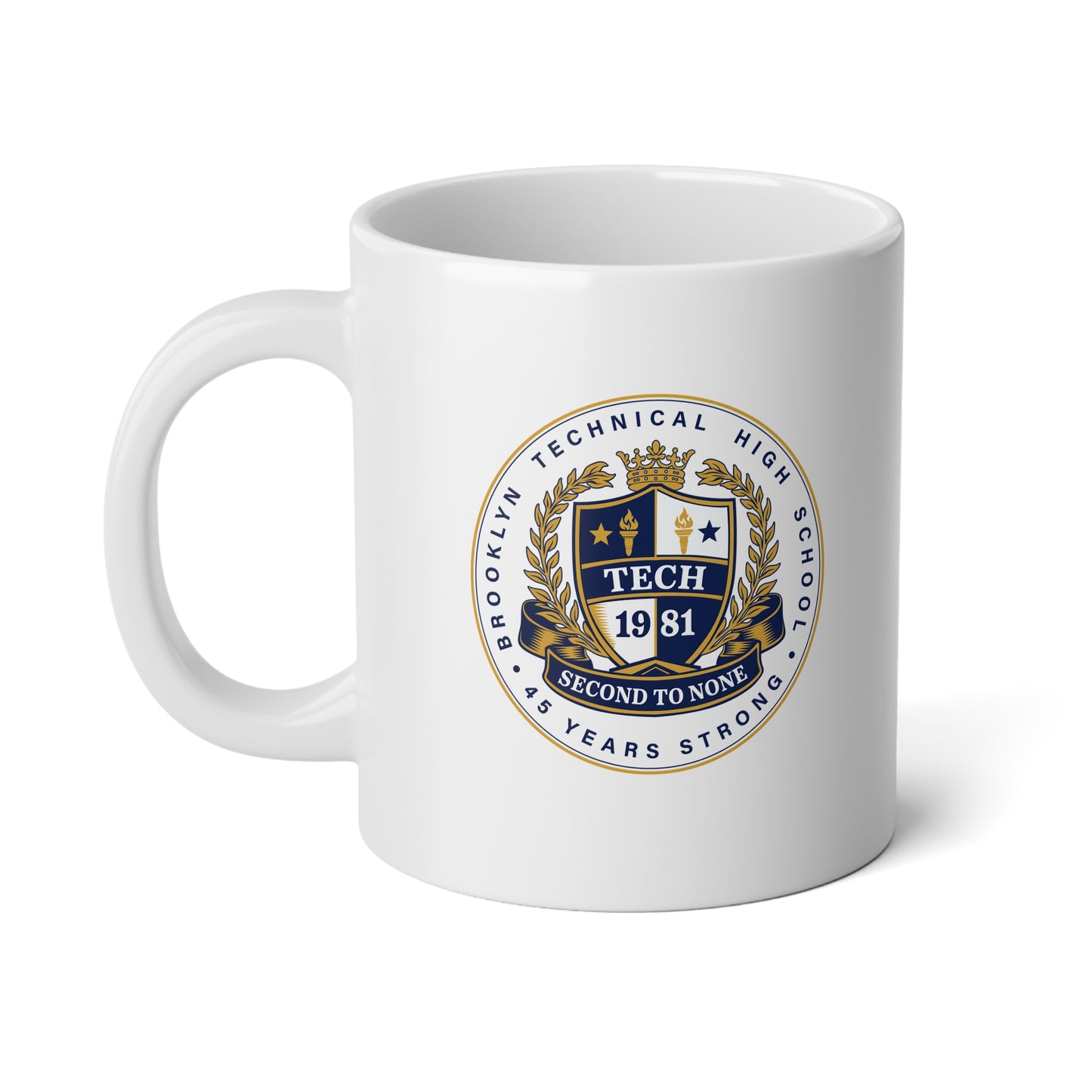 Class of 1981 - 20oz Jumbo Coffee Mug - Navy Blue Logo