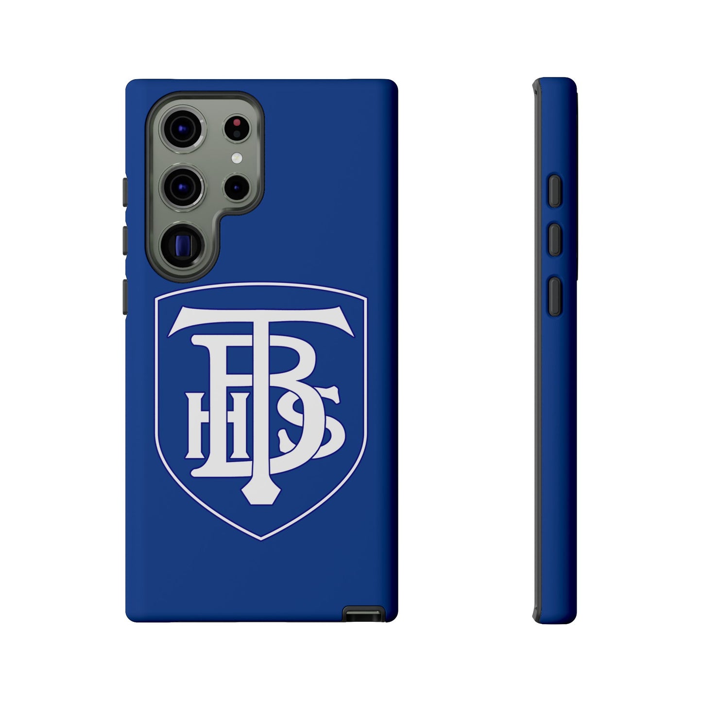 Stacked Logo - Tough Phone Cases - Navy