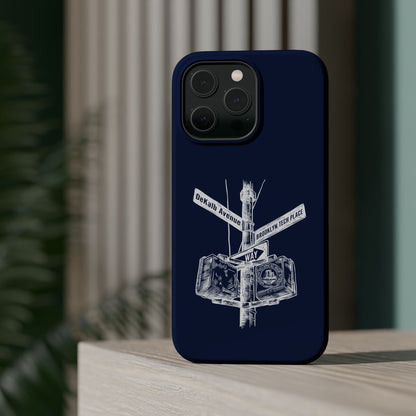 Dekalb Avenue & Brooklyn Tech Pl Magnetic Phone Case