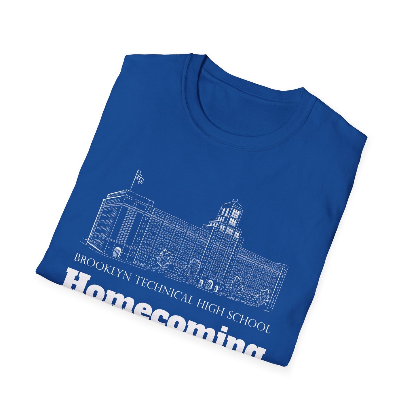 Homecoming 2026 T-Shirt — School Building Illustration