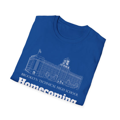Homecoming 2026 T-Shirt — School Building Illustration