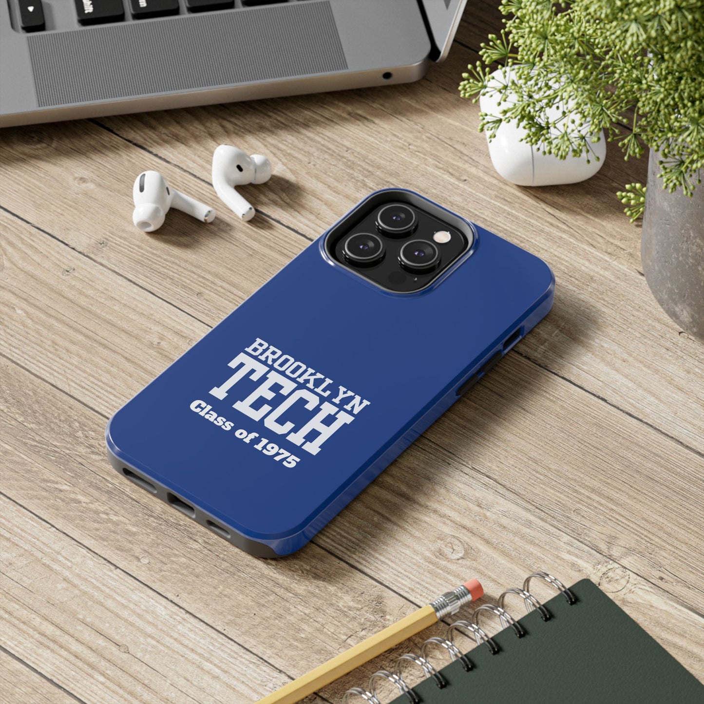 Brooklyn Tech Class of 1975 Tough Phone Case - Blue