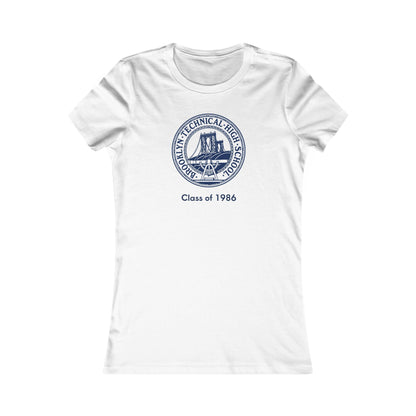 Classic Tech Logo - Class of 1986 - Ladies Favorite Tee