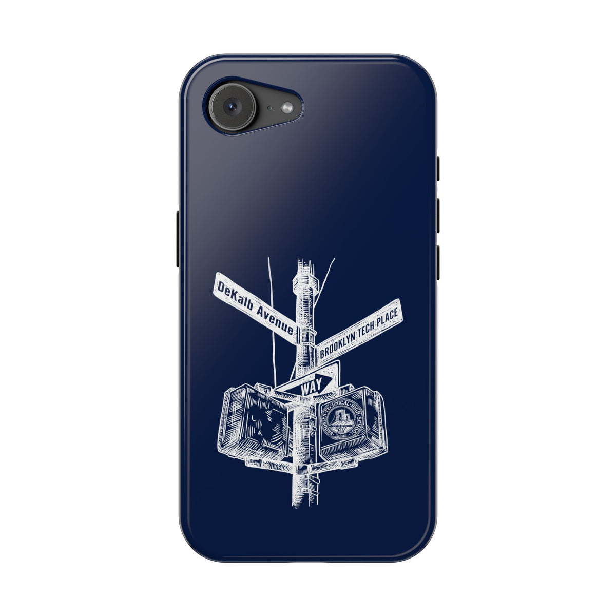 Dekalb Avenue & Brooklyn Tech Pl Magnetic Phone Case