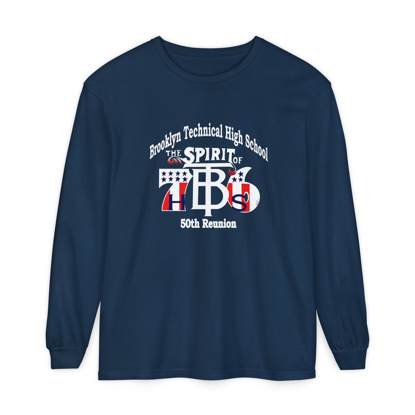 Class of 1976 50th Reunion Long Sleeve T‑Shirt