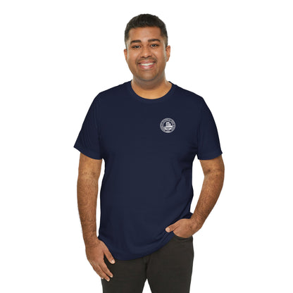 Classic Tech Logo on Left Chest - Men's Jersey Short Sleeve T-Shirt