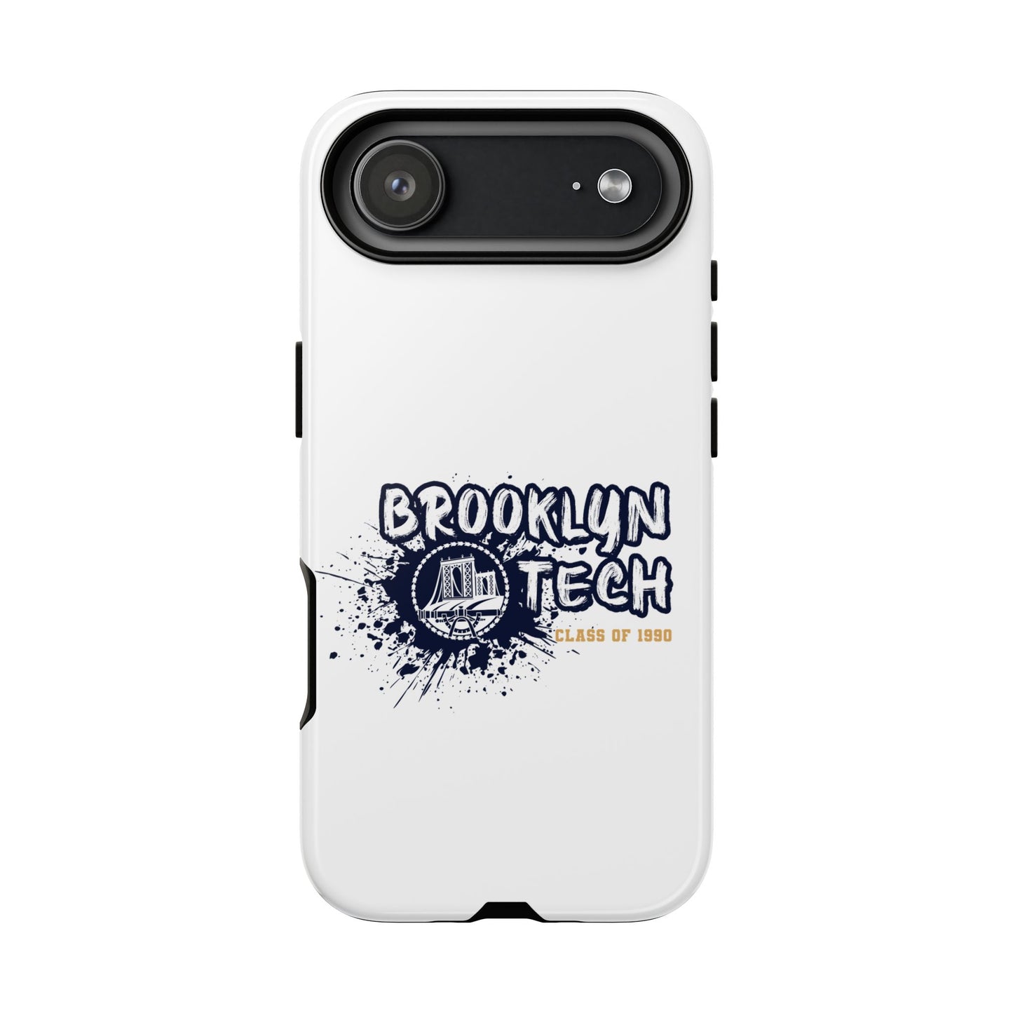 Class of 1990 Commemorative Tough Cases - iPhone Only - Gold font on White background