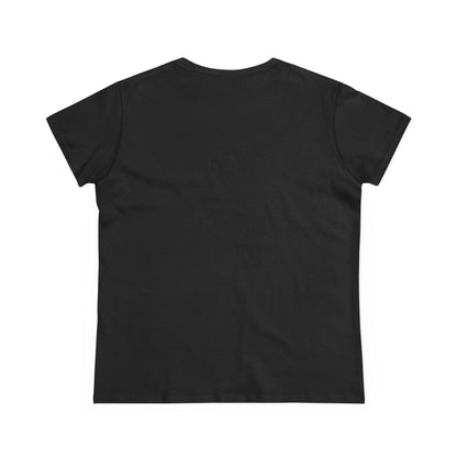 Classic Logo with Brooklyn Tech - Gildan's Ladies Midweight Cotton T-Shirt