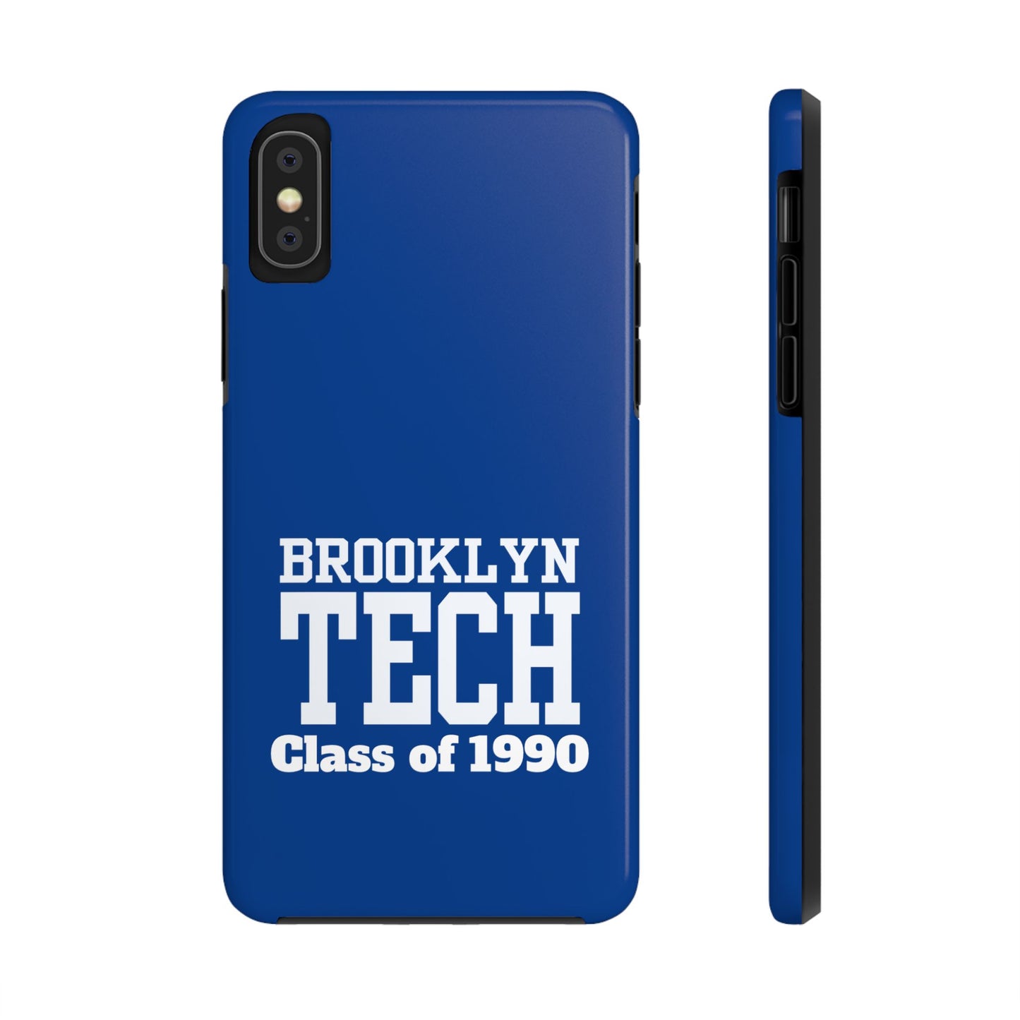 Brooklyn Tech Class Of 1990 Tough Phone Case - Blue