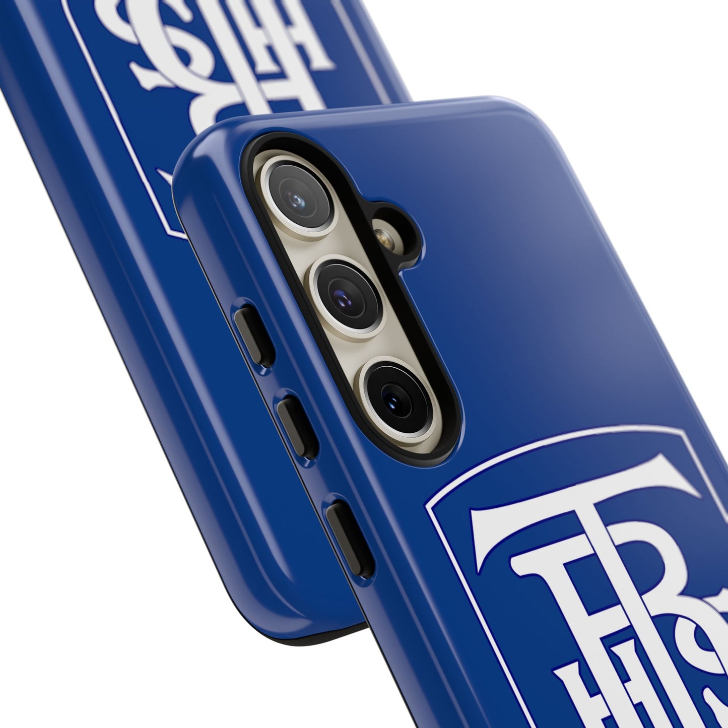 Stacked Logo - Tough Phone Cases - Navy