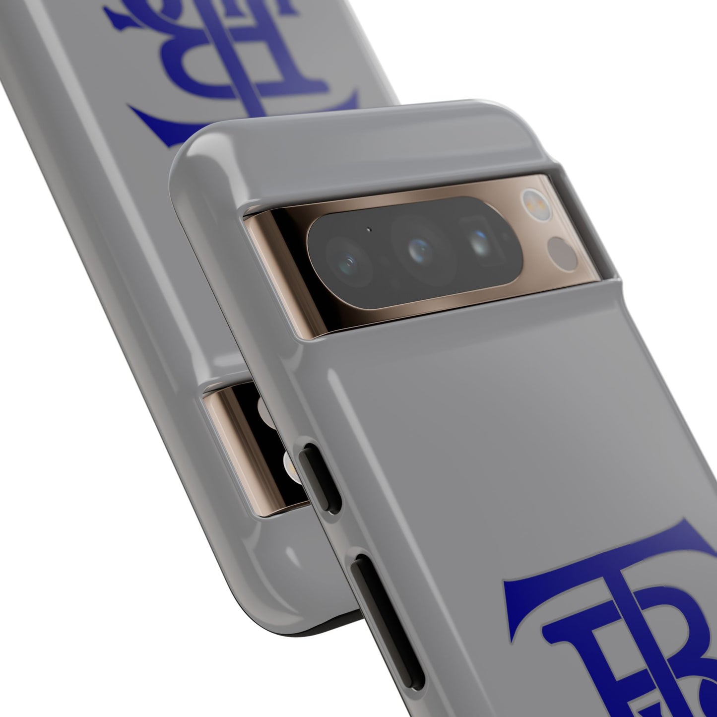 Stacked Logo - Tough Phone Cases - Gray - Google phones