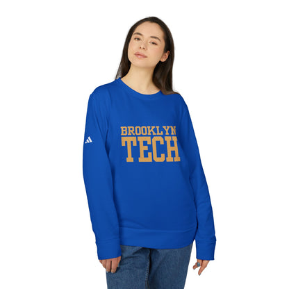 Brooklyn Tech (Classic Font) adidas Unisex Fleece Crewneck Sweatshirt