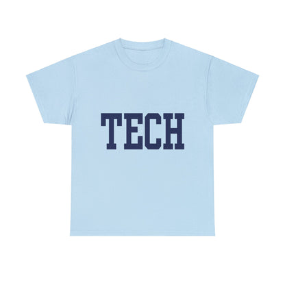 Tech - Classic Font - Men's Heavy Cotton T-Shirt