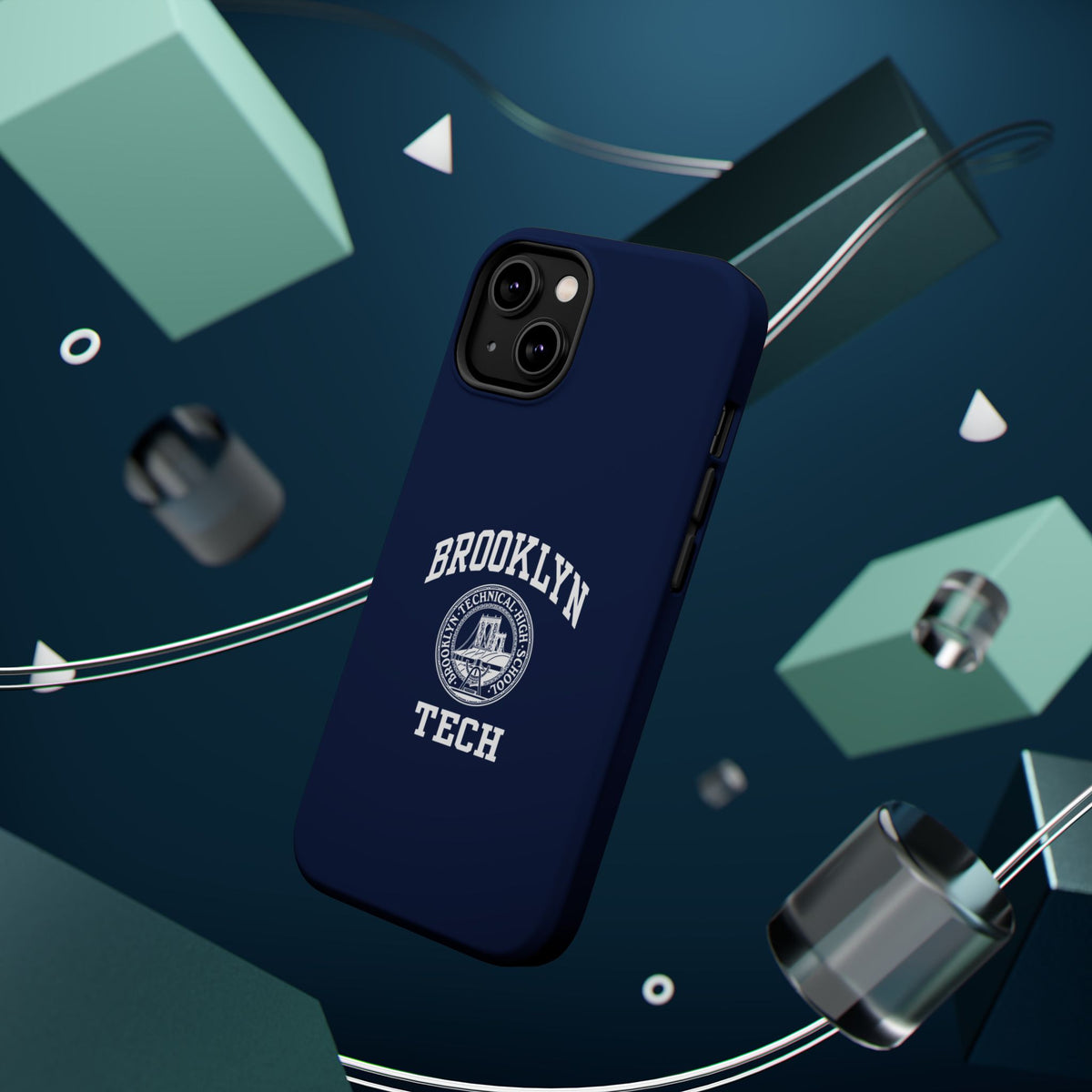 Classic Logo with Brooklyn Tech Magnetic Phone Case
