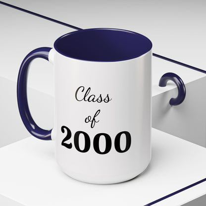 Class of 2000 Accent Coffee Mug — 11 & 15oz