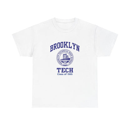 Brooklyn Tech Classic Logo - Men's Heavy Cotton T-Shirt - Class of 1995