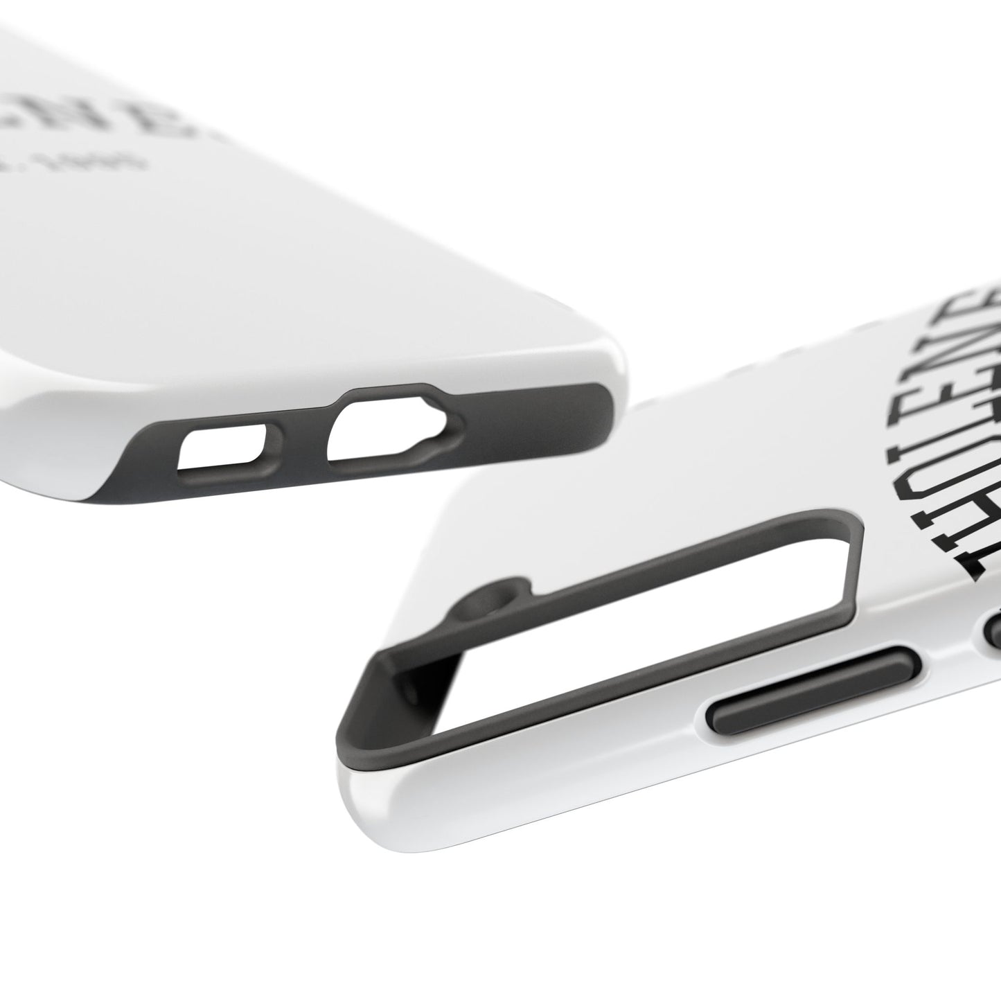 Wholeness Est. 1995 Tough Phone Case — Minimal Arch Text Protective Cover