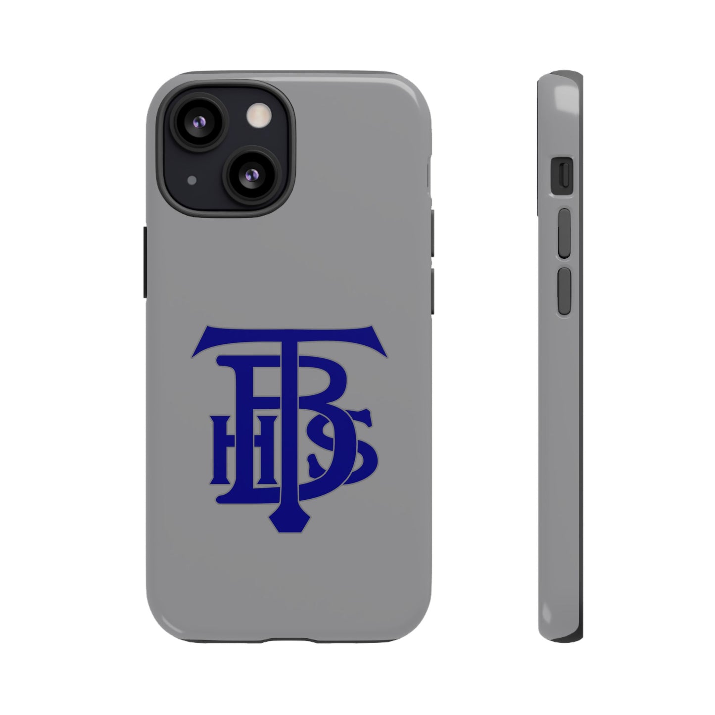 Stacked Logo - Tough Phone Cases - Gray - iPhones