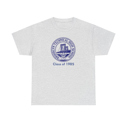 Classic Tech Logo - Class Of 1985 - Men's  Heavy Cotton T-Shirt