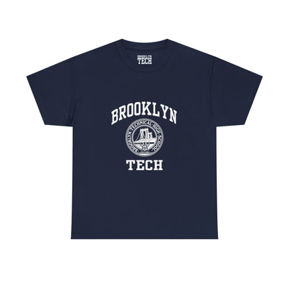 Brooklyn Tech Classic Logo - Men's Heavy Cotton Tee