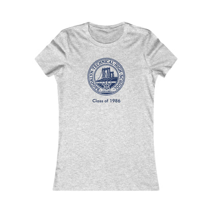 Classic Tech Logo - Class of 1986 - Ladies Favorite Tee