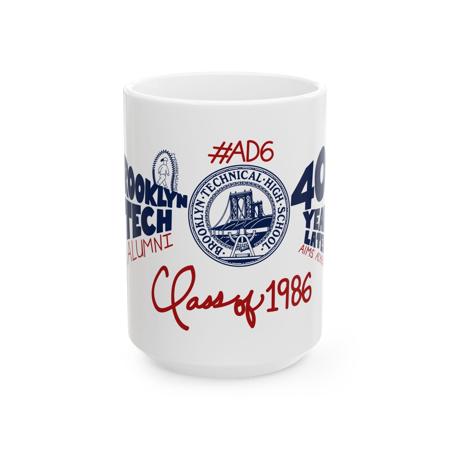 Class of 1986 40th Reunion Ceramic Mug (11oz, 15oz)