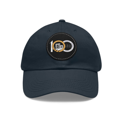 Tech Centennial Hat with Leather Patch (Round)