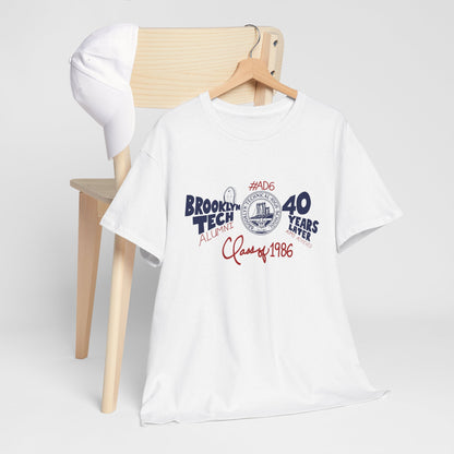 Class of 1986 Commemorative Unisex Heavy Cotton T-Shirt