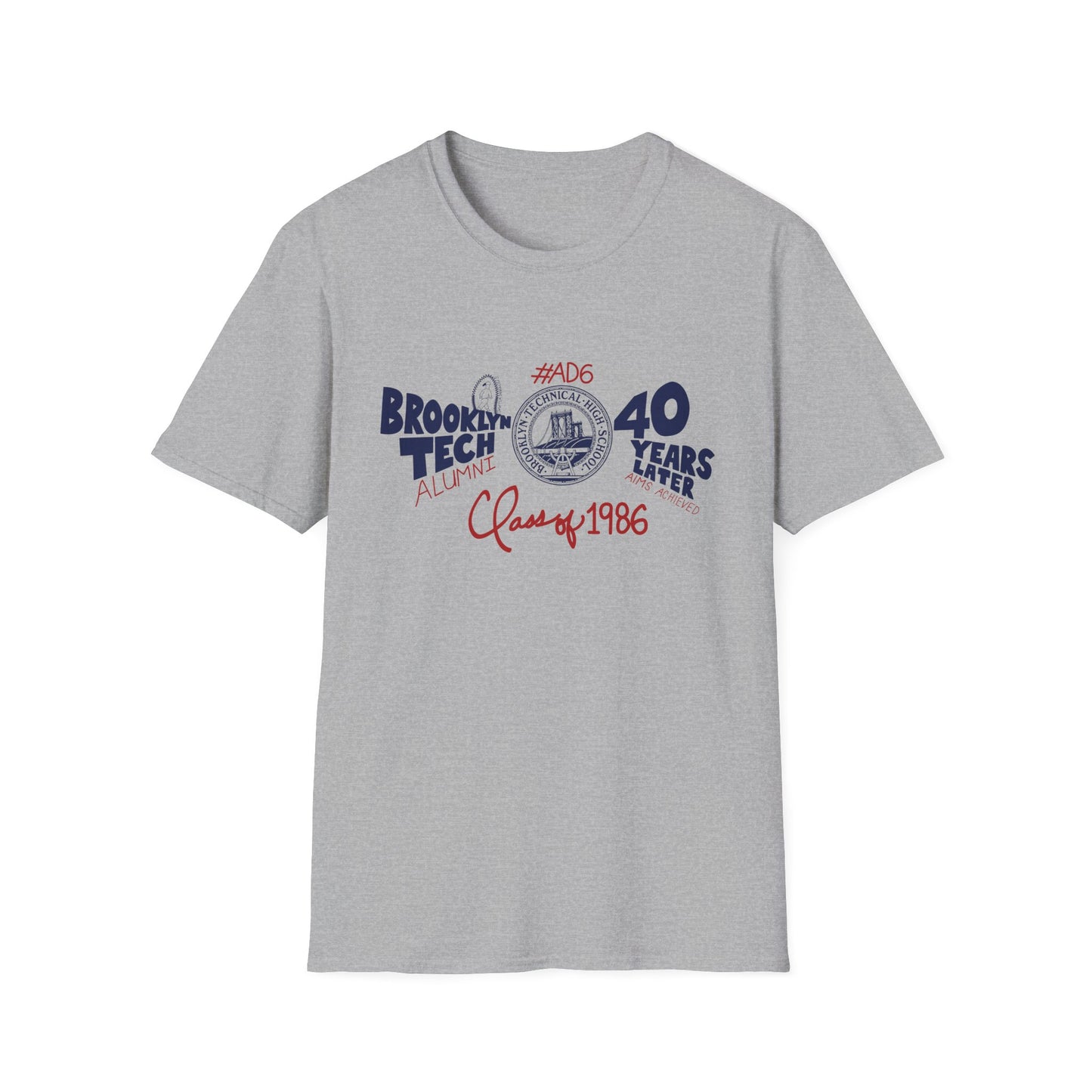Class of 1986 Commemorative Unisex Softstyle T-Shirt