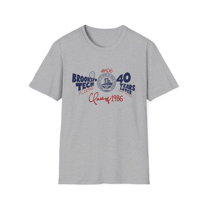 Class of 1986 Commemorative Unisex Softstyle T-Shirt