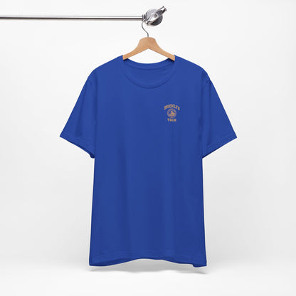 Classic Logo with Brooklyn Tech on Left Chest - Men's Jersey Short Sleeve T-Shirt