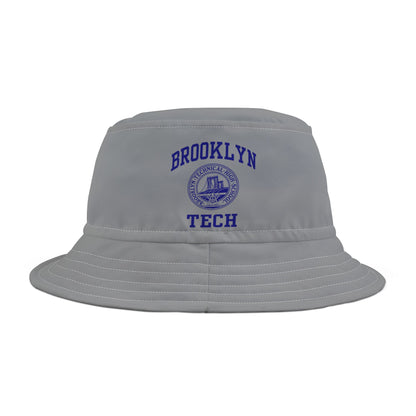 Brooklyn Tech Classic Logo - Bucket Hat - Gray