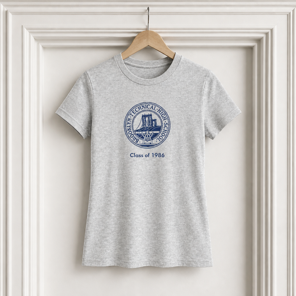 Classic Tech Logo - Class of 1986 - Ladies Favorite Tee